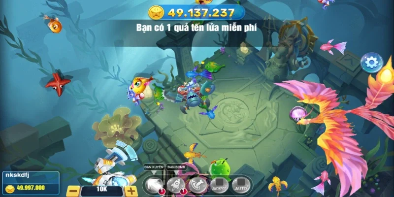 Hướng dẫn tham gia chơi game slot Poseidon