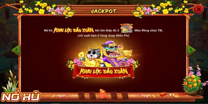 Những tính năng thưởng hấp dẫn tại Sắc Xuân Chợ Tết