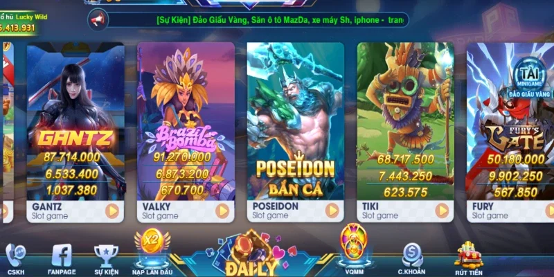 Poseidon kết hợp hoàn hảo giữa tận hưởng niềm vui chơi với trúng thưởng 